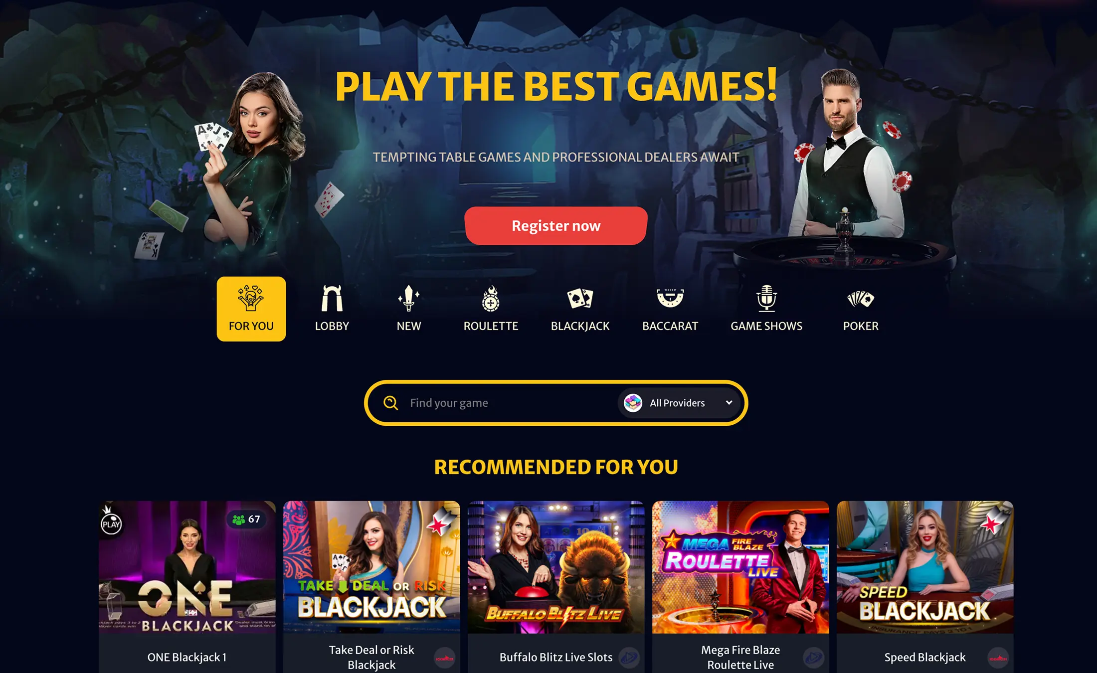 HellSpin Table Games